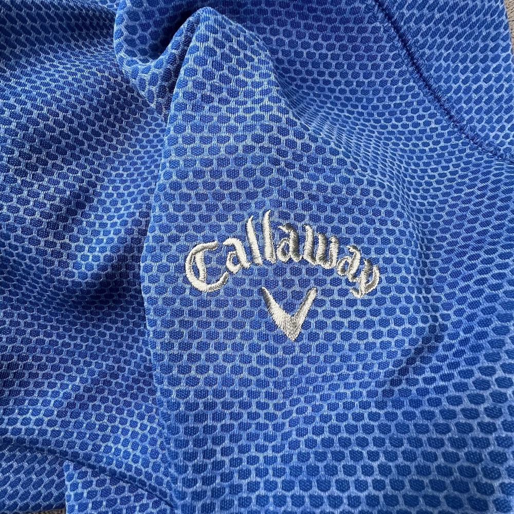 CALLAWAY Weather Series Swing Tech Mens Size L Blue Thermal Draw Cord Waist NWT - Picture 5 of 11